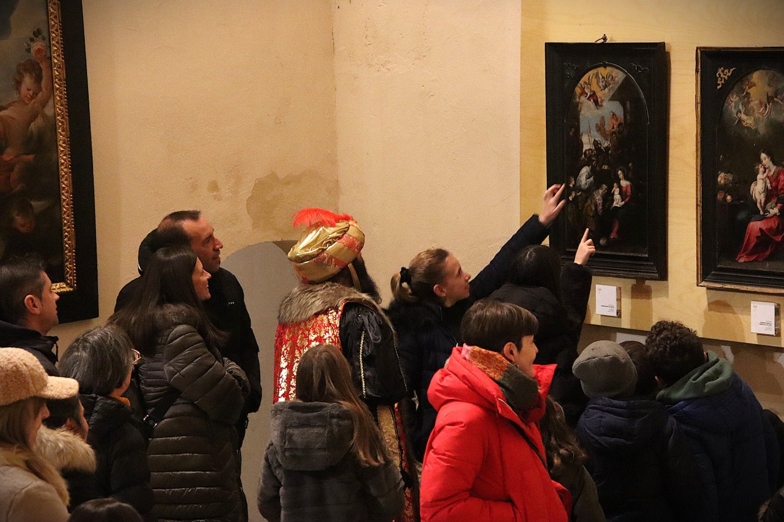 El paje de Baltasar al que le gustan las obras de arte de Rioseco